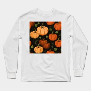 Pumpkin Pattern 21 Long Sleeve T-Shirt